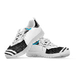 Hipster Jack Russell Terrier Print White Sneakers