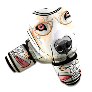 Hipster Labrador Retriever Print Boxing Gloves