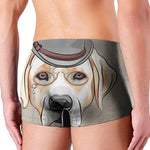 Hipster Labrador Retriever Print Men's Boxer Briefs