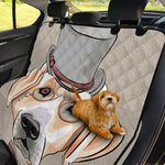 Hipster Labrador Retriever Print Pet Car Back Seat Cover