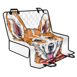 Hipster Pembroke Welsh Corgi Print Pet Car Back Seat Cover
