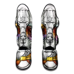 Hipster Pug Print Muay Thai Shin Guard