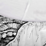 Hipster Pug Print Sofa Cover