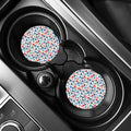 Hockey Equipment Pattern Print Car Coasters