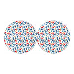 Hockey Equipment Pattern Print Car Coasters