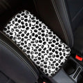 Hockey Puck Pattern Print Car Center Console Cover