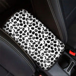 Hockey Puck Pattern Print Car Center Console Cover