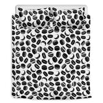 Hockey Puck Pattern Print Duvet Cover Bedding Set