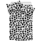 Hockey Puck Pattern Print Duvet Cover Bedding Set