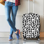 Hockey Puck Pattern Print Luggage Cover