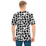 Hockey Puck Pattern Print Men's T-Shirt