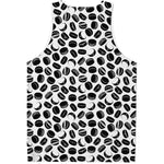 Hockey Puck Pattern Print Men's Tank Top