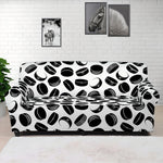 Hockey Puck Pattern Print Sofa Cover