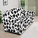 Hockey Puck Pattern Print Sofa Cover