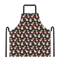 Holiday Snowman Pattern Print Apron