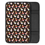 Holiday Snowman Pattern Print Car Center Console Cover