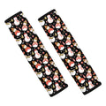 Holiday Snowman Pattern Print Car Seat Belt Covers