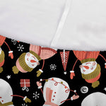 Holiday Snowman Pattern Print Sofa Cover