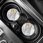 Holographic Art Print Car Coasters