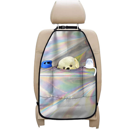 Holographic Art Print Car Seat Organizers