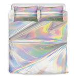 Holographic Art Print Duvet Cover Bedding Set