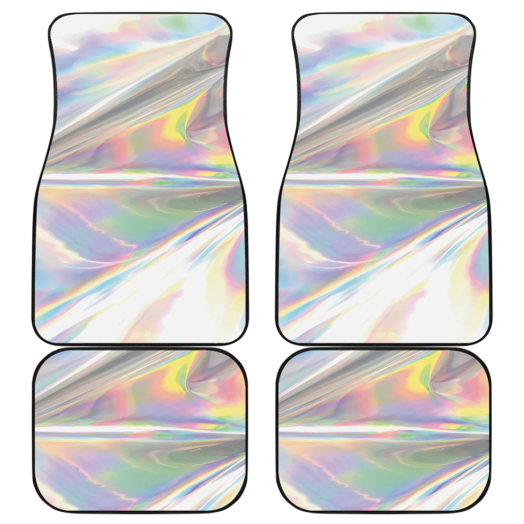 Holographic Art Print Front and Back Car Floor Mats