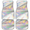 Holographic Art Print Front and Back Car Floor Mats