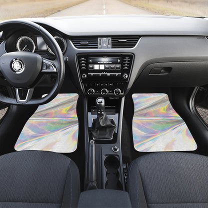 Holographic Art Print Front and Back Car Floor Mats
