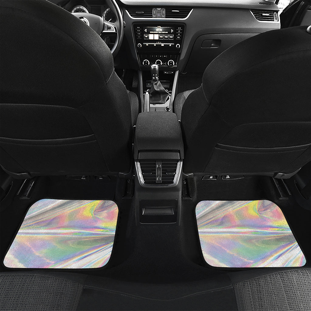Holographic Art Print Front and Back Car Floor Mats