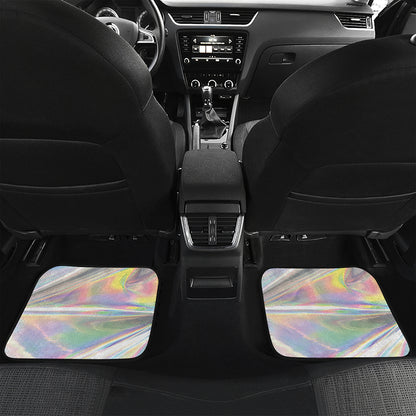Holographic Art Print Front and Back Car Floor Mats