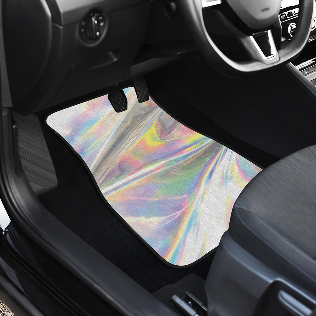 Holographic Art Print Front and Back Car Floor Mats