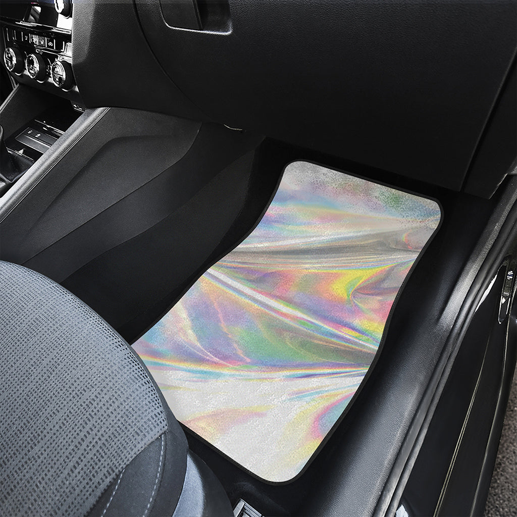 Holographic Art Print Front and Back Car Floor Mats