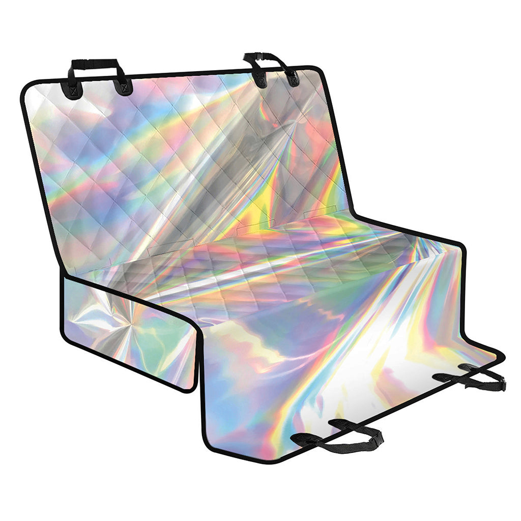 Holographic Art Print Pet Car Back Seat Cover