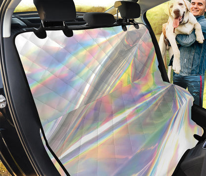 Holographic Art Print Pet Car Back Seat Cover