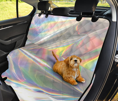 Holographic Art Print Pet Car Back Seat Cover
