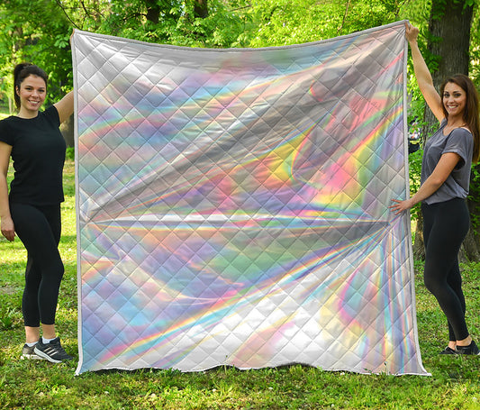 Holographic Art Print Quilt