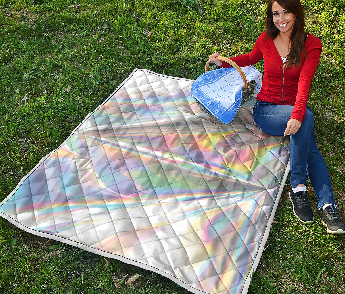 Holographic Art Print Quilt