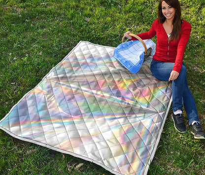 Holographic Art Print Quilt