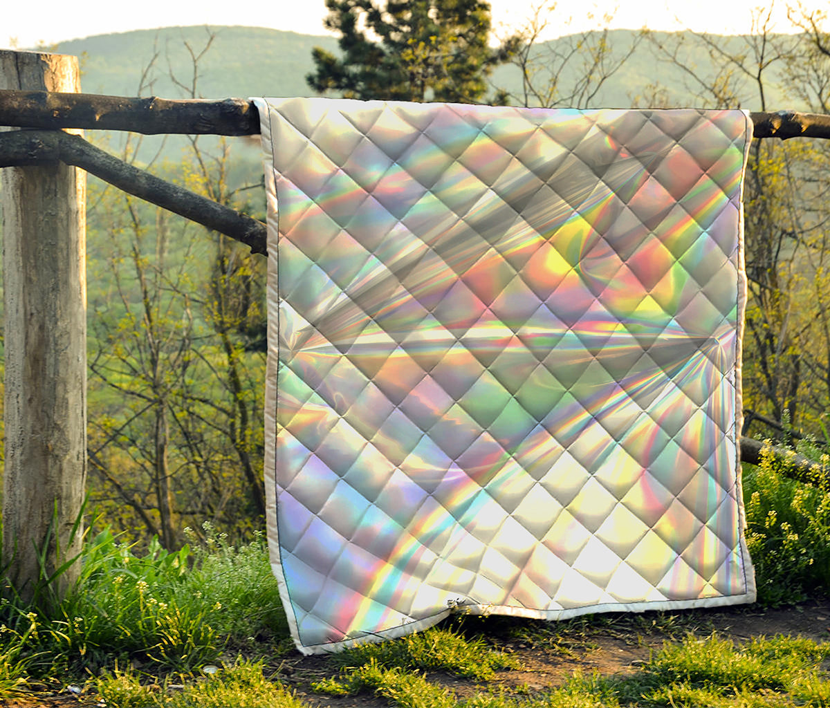 Holographic Art Print Quilt