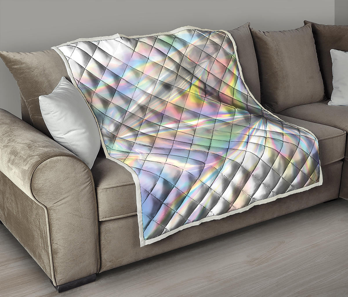 Holographic Art Print Quilt