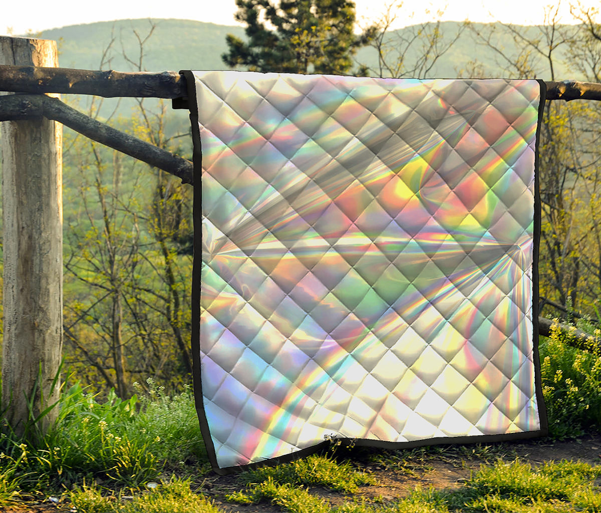 Holographic Art Print Quilt