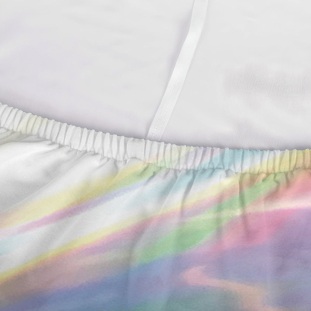 Holographic Art Print Sofa Cover