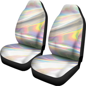 Holographic Art Print Universal Fit Car Seat Covers