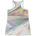 Holographic Art Print Women's Racerback Tank Top