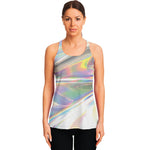 Holographic Art Print Women's Racerback Tank Top