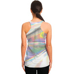 Holographic Art Print Women's Racerback Tank Top