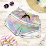 Holographic Art Print Women's Shorts