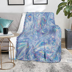 Holographic Artwork Print Blanket