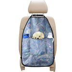 Holographic Artwork Print Car Seat Organizers