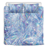 Holographic Artwork Print Duvet Cover Bedding Set